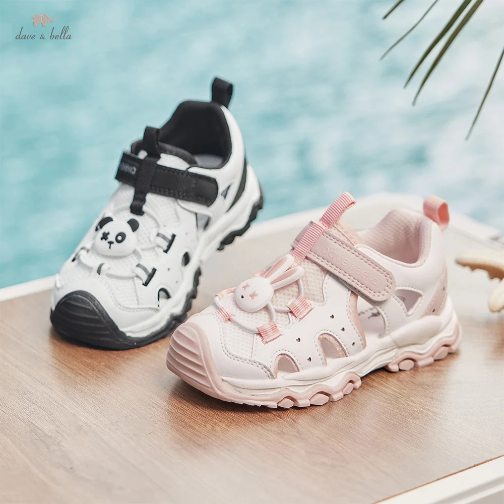 Dave Bella Children Summer Sandals Girls Boys Cool Shoes Breathable Fashion Anti-Slip Casual Beach Kids Outdoor Sandal DB2261183