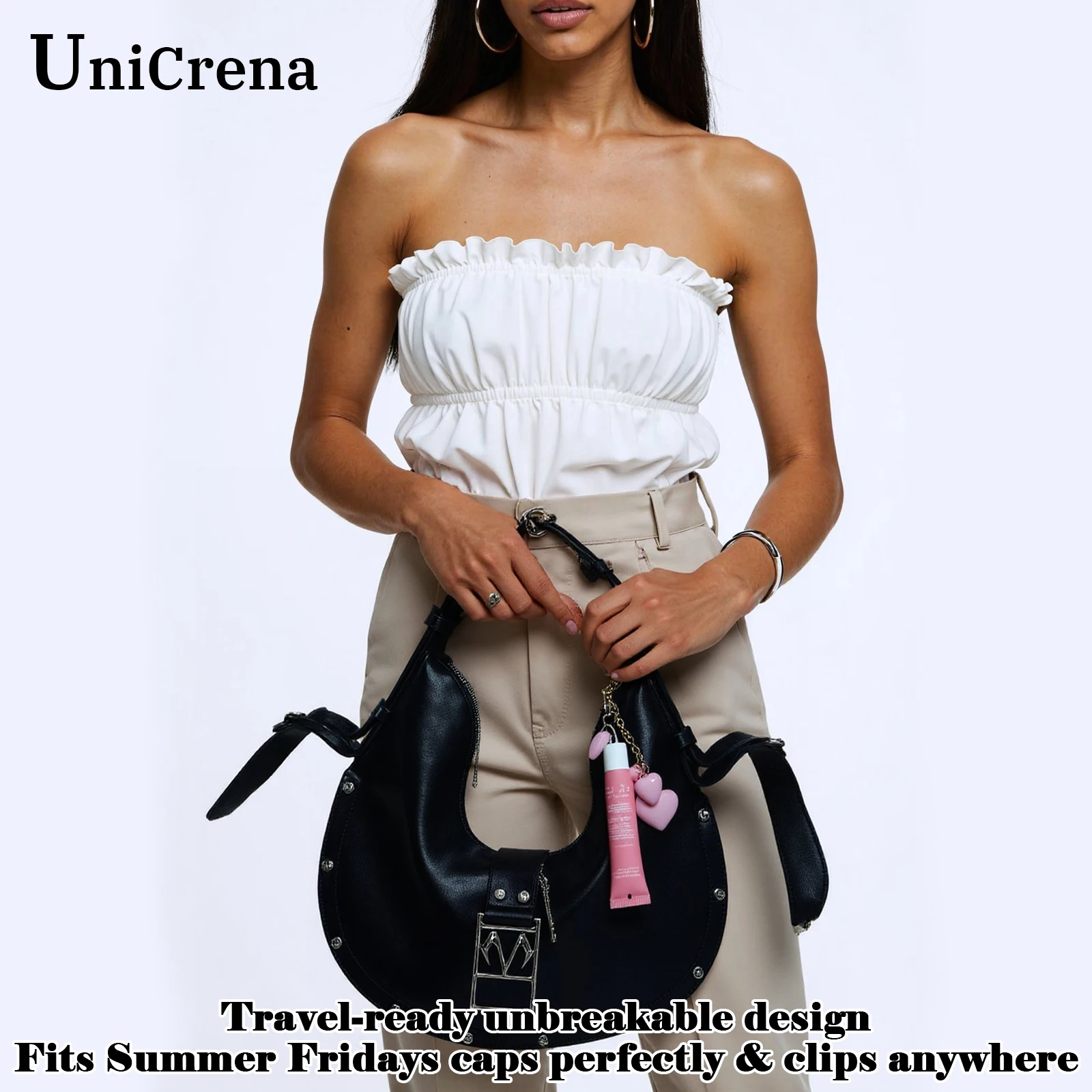 UniCrena Lip Balm Keychain Cap for Summer Fridays 0.5oz/15g Lip