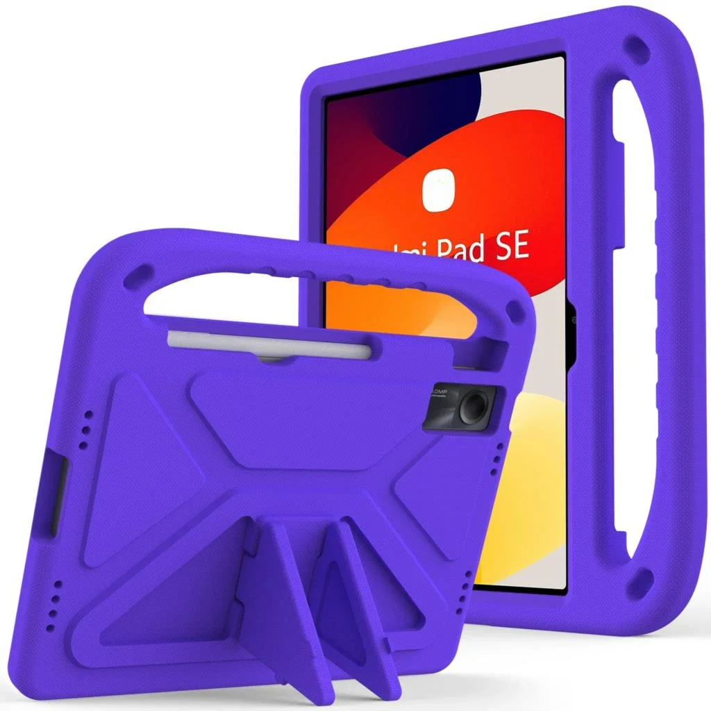 NONE Kindersichere EVA-Schutzhülle für Xiaomi Pad 8 7 6 5 Pro Redmi Pad 2 2025 SE 11 10.61 2022 Stoßfeste Vollschutz-Tablet-Hülle für Kinder 3