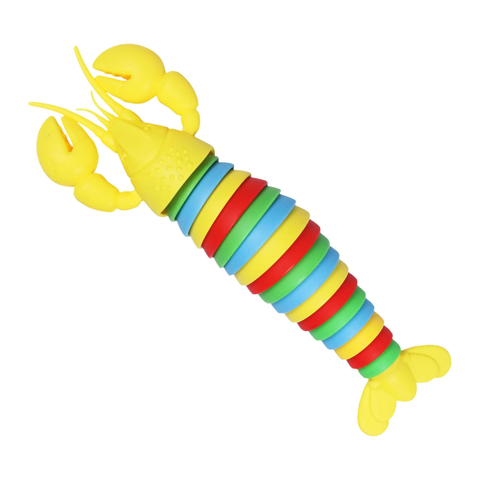 3D Articulated Lobster Fidgets Slug Toys Sensory Toys For Children Adults Relieve Anxiety Slug Toy Christmas Birthday Gift For