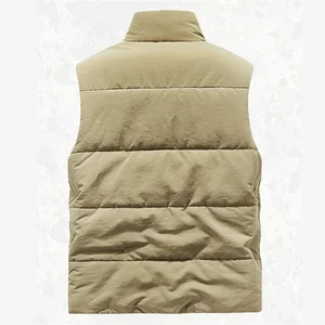 Herrendicke Wolllastweste, ärmellose heiße Jacke, feste Farbe, taktische Mantel mit Taschen, Arbeitsweste, 6xl, neu, Winter, 2022 10 Hauptverkäufe Herren -Sweatshirt - №4