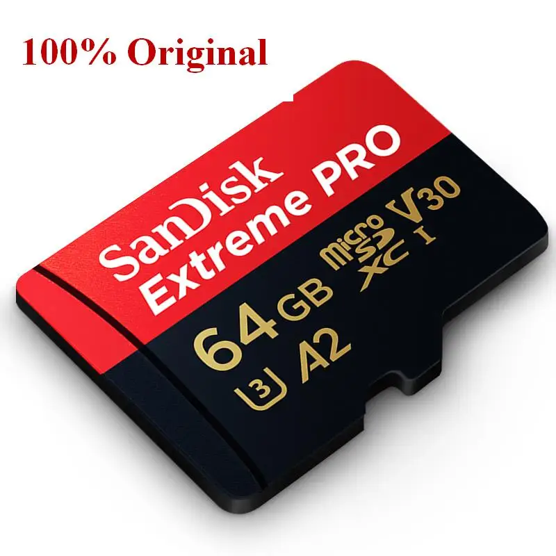 Imagem -02 - Sandisk-cartão de Memória Pro Extreme Microsdhc Sdxc Uhs-i tf 170 Mbps Class10 u3 Adaptador sd 512gb 256gb 128gb 64gb 32gb