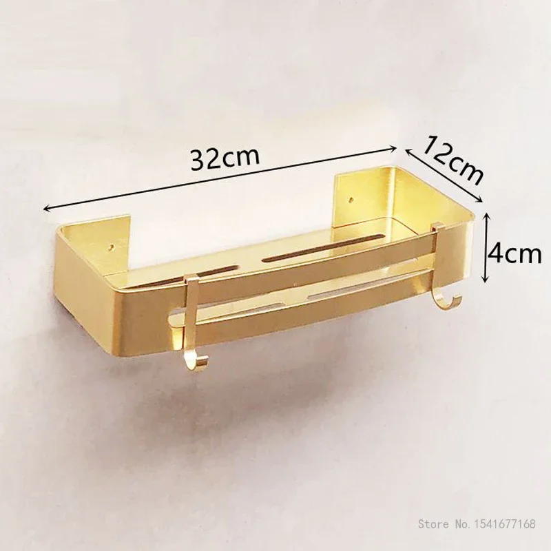 

Креативная настенная полка для ванной комнаты, утолщенные стеллажи, золото, черный, розовый, дом, гостиница, принадлежности, аксессуары, 1 шт.
