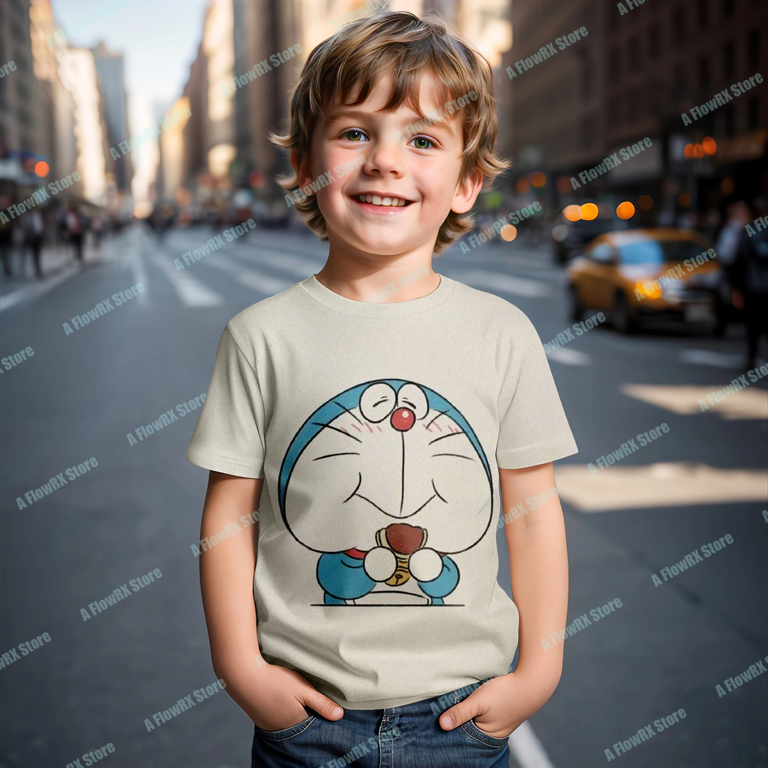 

Футболки с 3D принтом Doraemon идеально подходят для повседневного использования на открытом воздухе. Подходят для мужчин, женщин, взрослых и детей. Летние дышащие удобные.