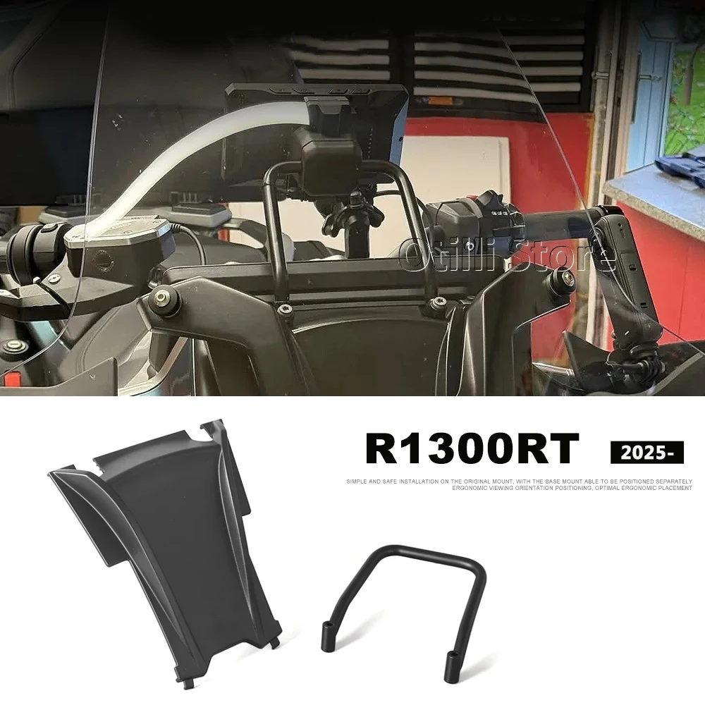 

Windshield Phone GPS Plate Bracket 2026 Motorcycle r1300 rt Navigation Bracket Stand Navigation Holder For BMW R1300RT R 1300 RT