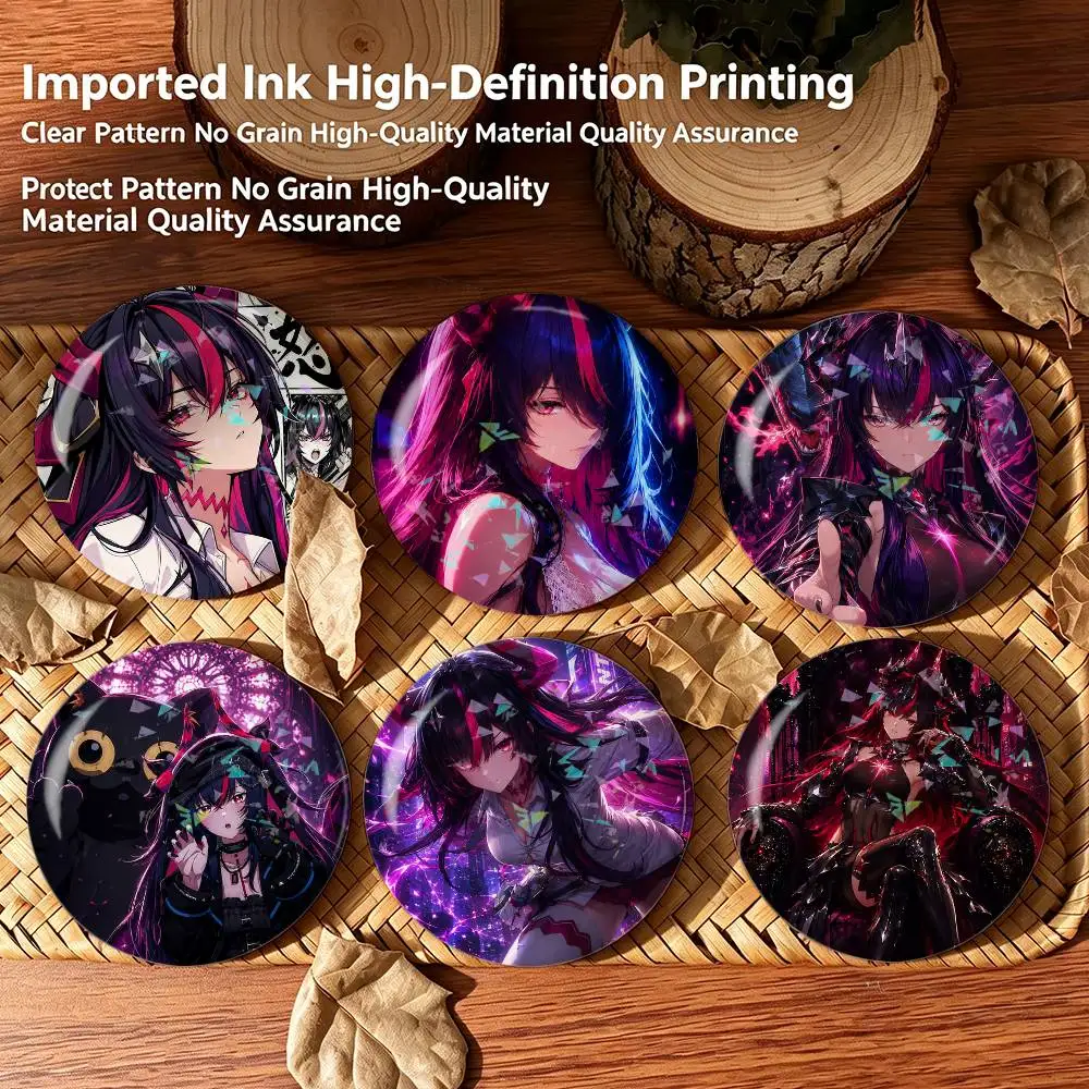 N-NTE Cool S-Shinku  Custom Tinplate Round Button Badges Pins Brooches for Clothes Backpack