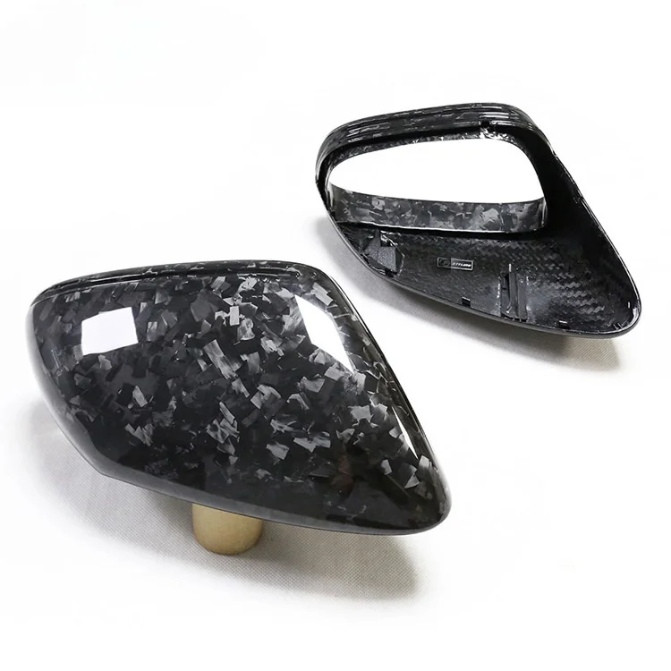 

2019 Car Mirror Caps forPorsche 911 Taycan 992 Forged Fiber Replacement Mirror Caps