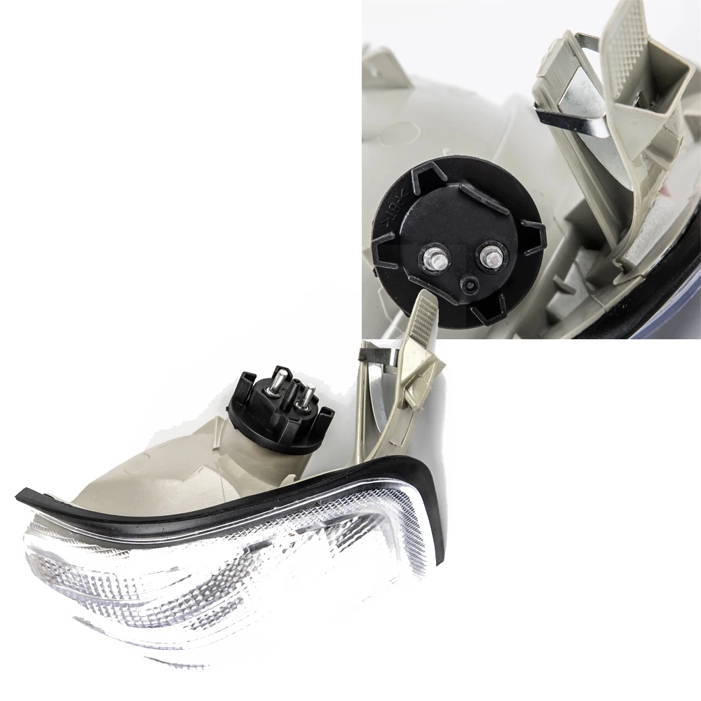 

​Artudatech Left/Right Corner Lights Turn Signal Lamps For Mercedes Benz C Class W202 1994-2000 2028261143 2028261243