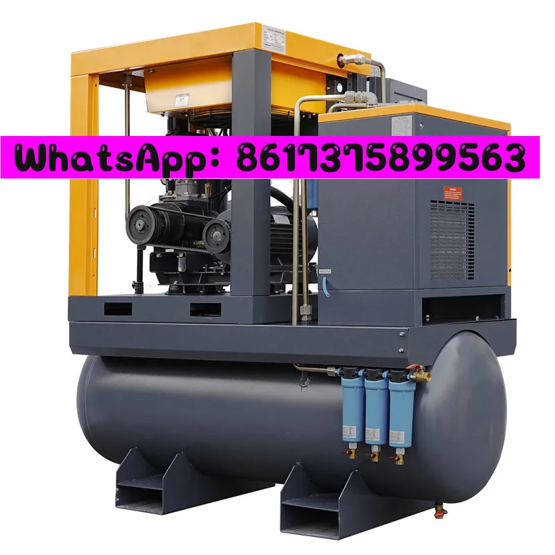 

Винтовой воздушный компрессор 5,5 кВт, 7,5 10 4 в 1, 300 500 л, 1000 л, 2000 л, винтовой воздушный компрессор с баком