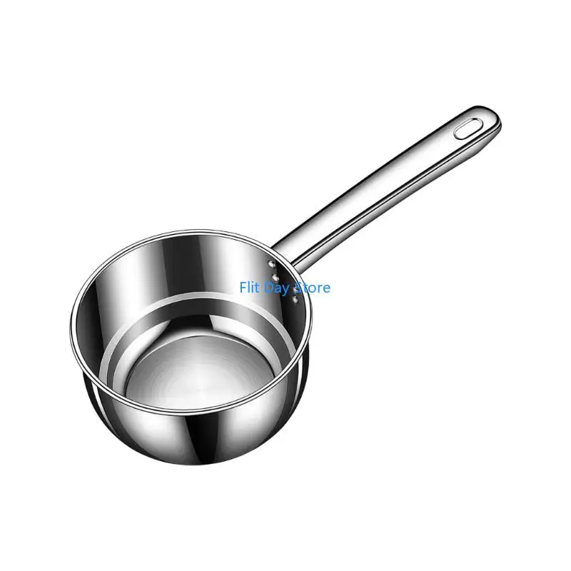 F92C Stainless Steel Water Scoops Multipurpose Water Spoon Short Handle Water Dipper