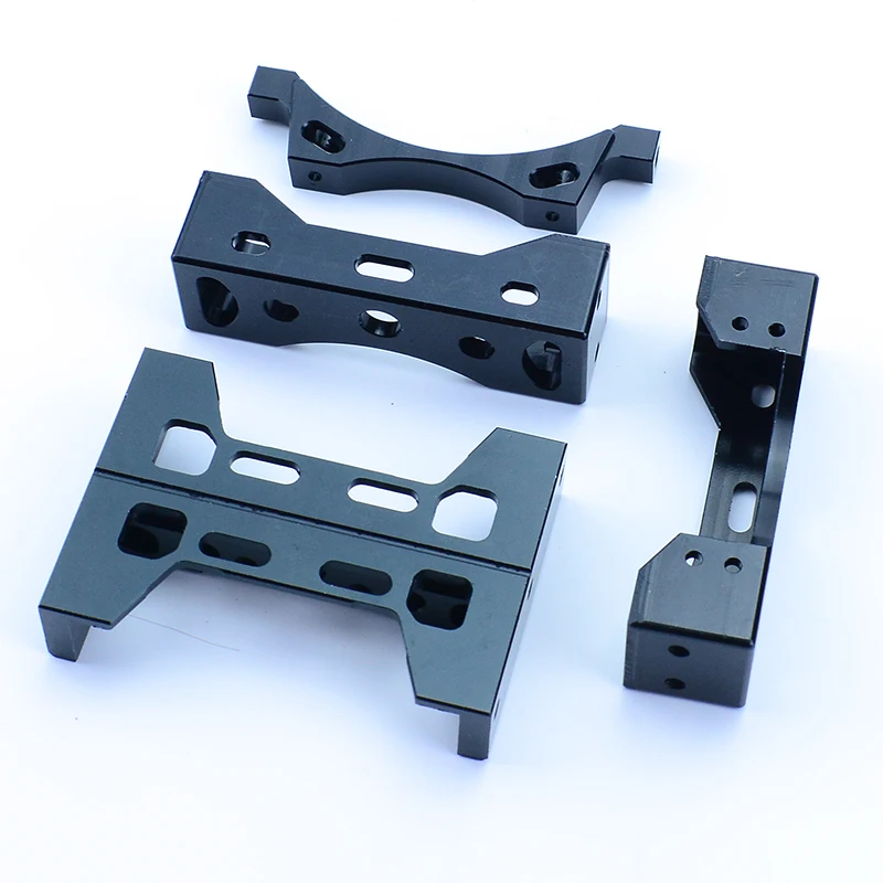 Metalen Voor-En Achterbalk Kit Frame Staartbalk Bumper Voor 1/14 Tamiya Rc Dump Truck Man 56325 56329 Tgx Tgs Lesu Auto-Accessoires