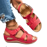 2026 Summer Women Wedge Sandals Premium Orthopedic Open Toe Sandals Vintage Anti-slip Casual Shoes Female Platform Retro Sandals - Image 2