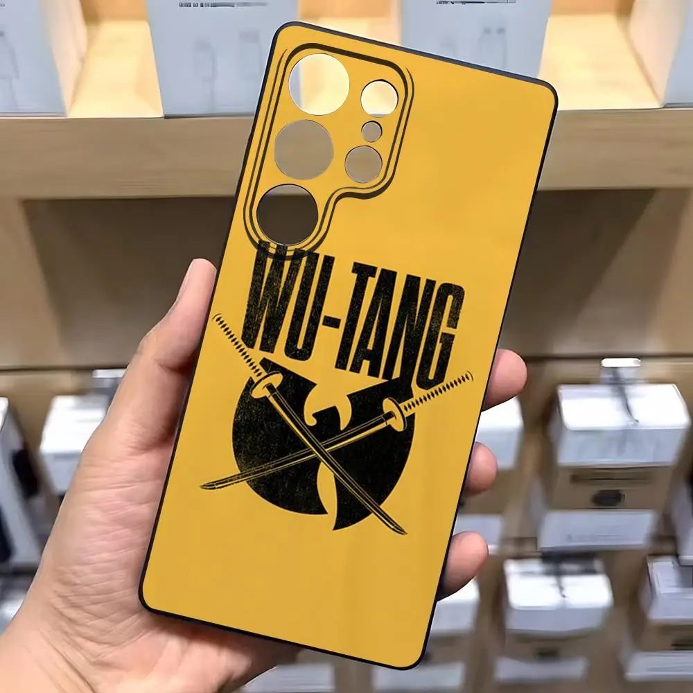 Wu T-Tang Rapper Clan Cassa Del Telefono per Samsung A16 A26 A36 A56 A15 A25 A35 A55 A34 A24 A54 A23 A53Guscio morbido nero