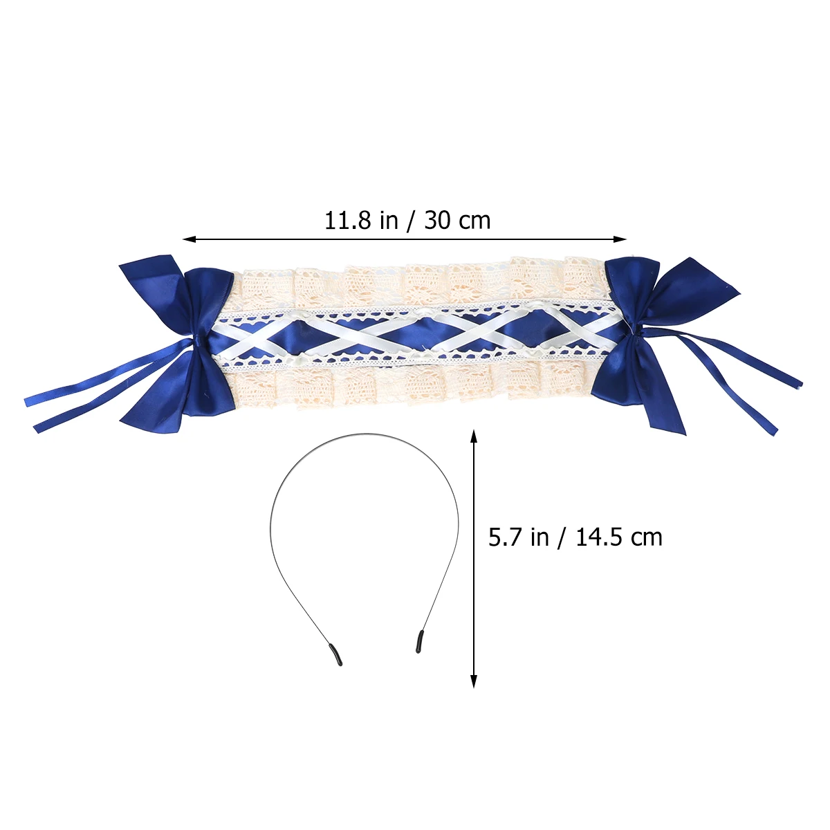 

Lace Headdress Women Accessories Headband Ladies Hair Bands Ribbons Cute Women's