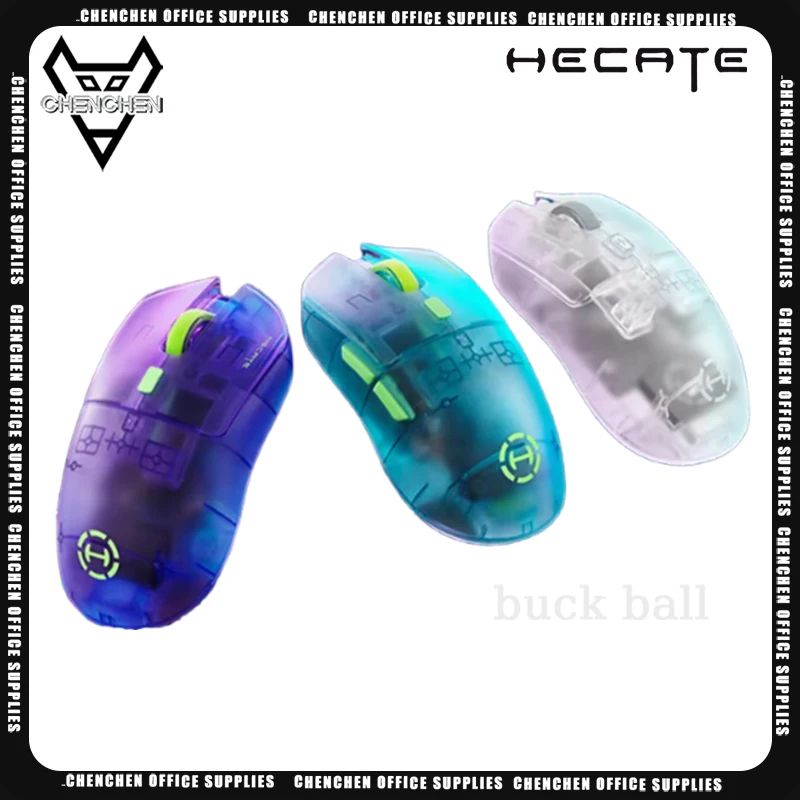 EDIFIER HECATE G3M Pro геймерская мышь Bluetooth Беспроводная мышь 3 режима на заказ легкая 26000 точек на дюйм PAW3395 прозрачные игровые мыши