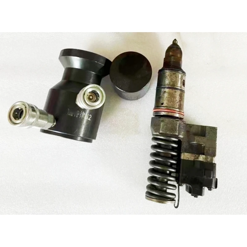 for Detroit EUI Diesel Injector Fixture Clamp Fuel Nozzle Open Pressure Adaptor Test Bench Cambox Test Repair Tool