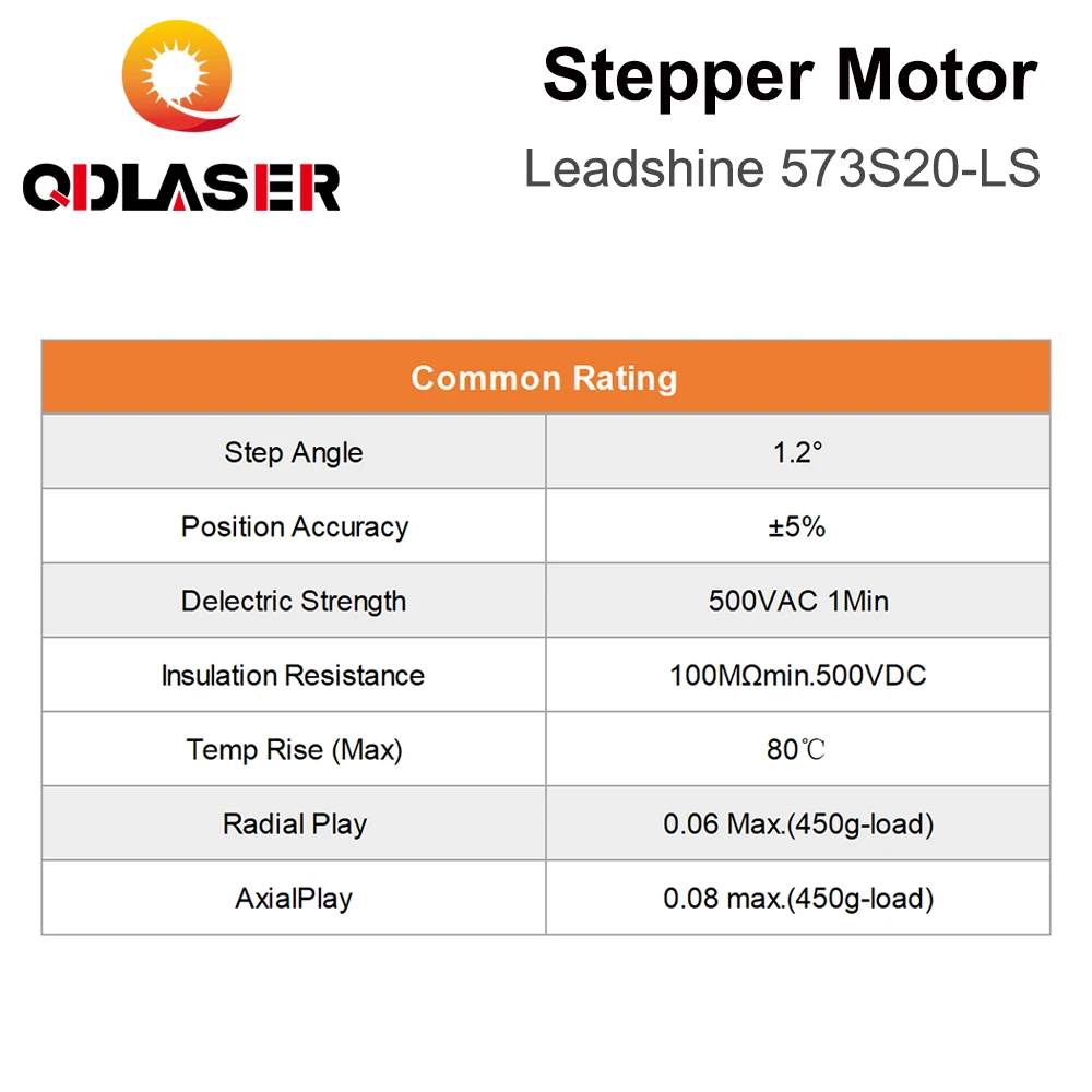 Imagem -06 - Leadshine Fase Stepper Motor 573s20-ls