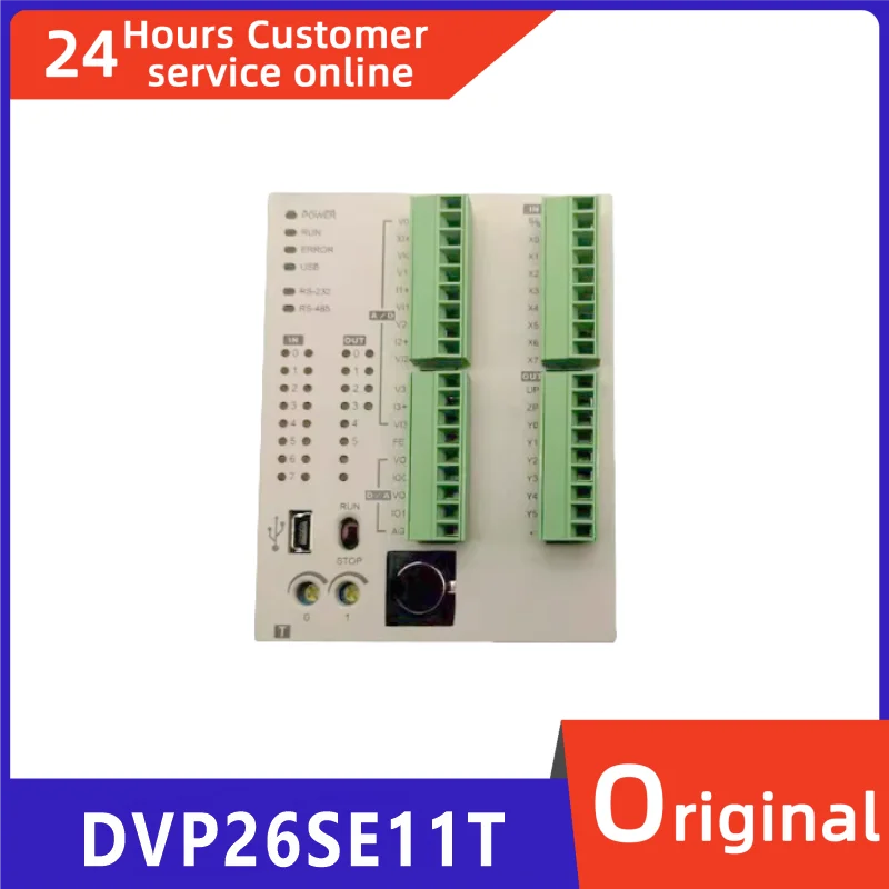 

Новый оригинальный программируемый PLC контроллер DVP26SE11T DVP26SE11R