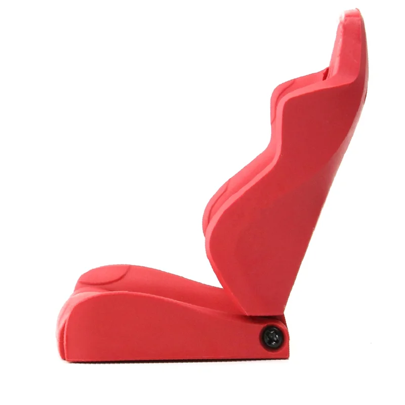 WOWFU-Simulazione Cabina Seggiolino Auto Sedia Modello Decorazione Per 1/10 Axial SCX10 III 90046 Wrangler RC Crawler Auto di Ricambio, Rosso