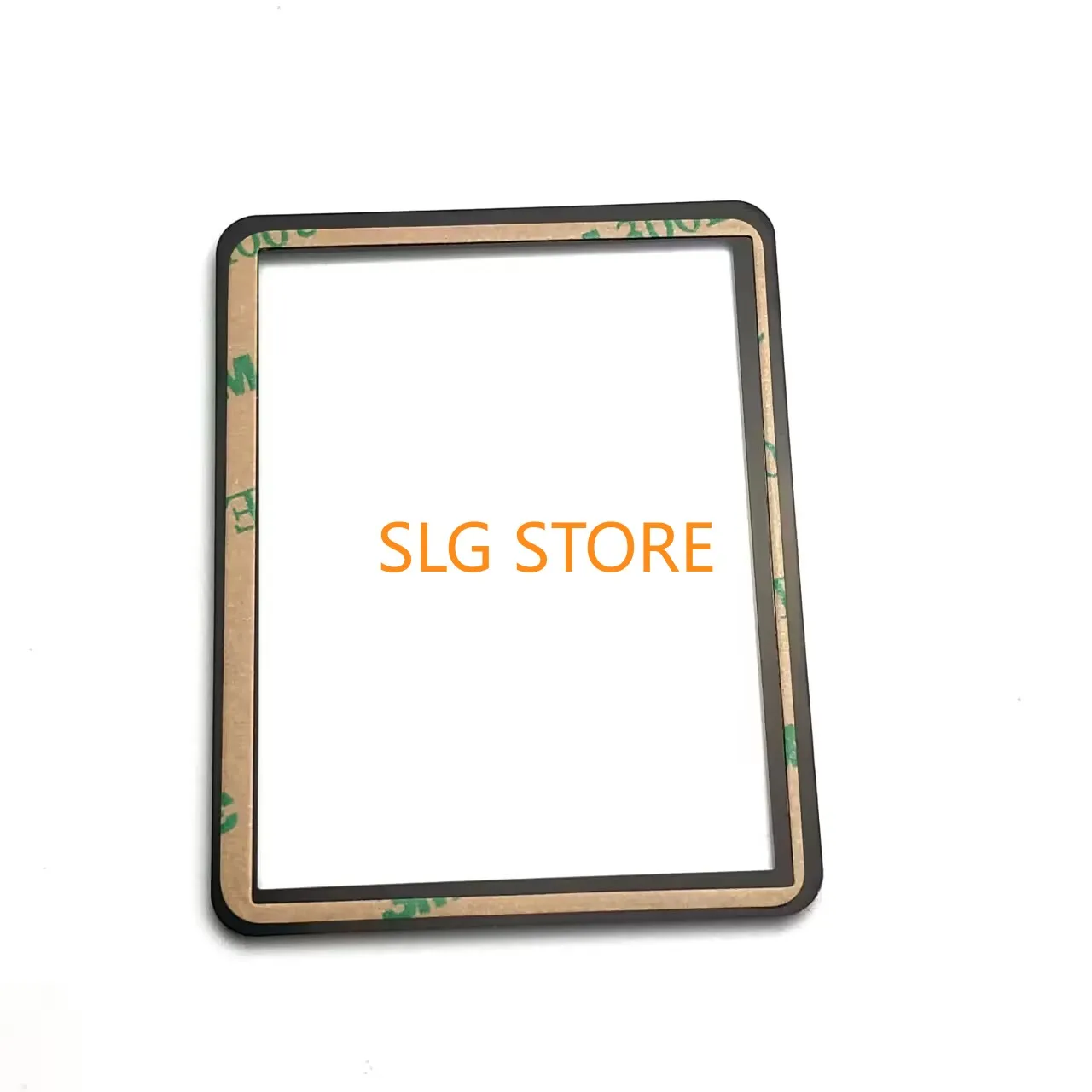 Nova tela lcd capa de vidro da janela exterior para canon eos 7d protetor com fita peça reparo da câmera digital