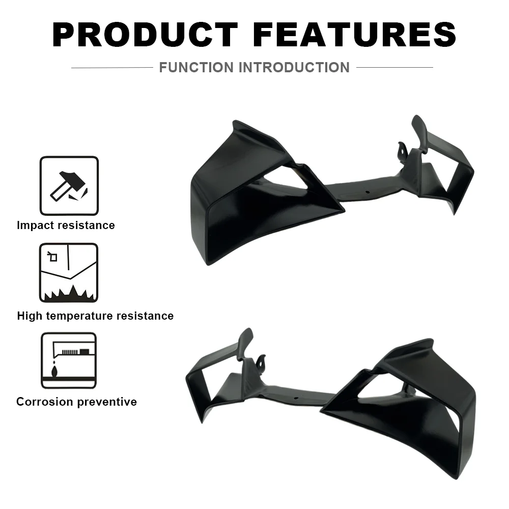 Motorcycle Fairing Fixed Wing, Suitable For KTM RC390 RC16 RC8C Retrofitting Into Aerodynamic Fins 2014-2021