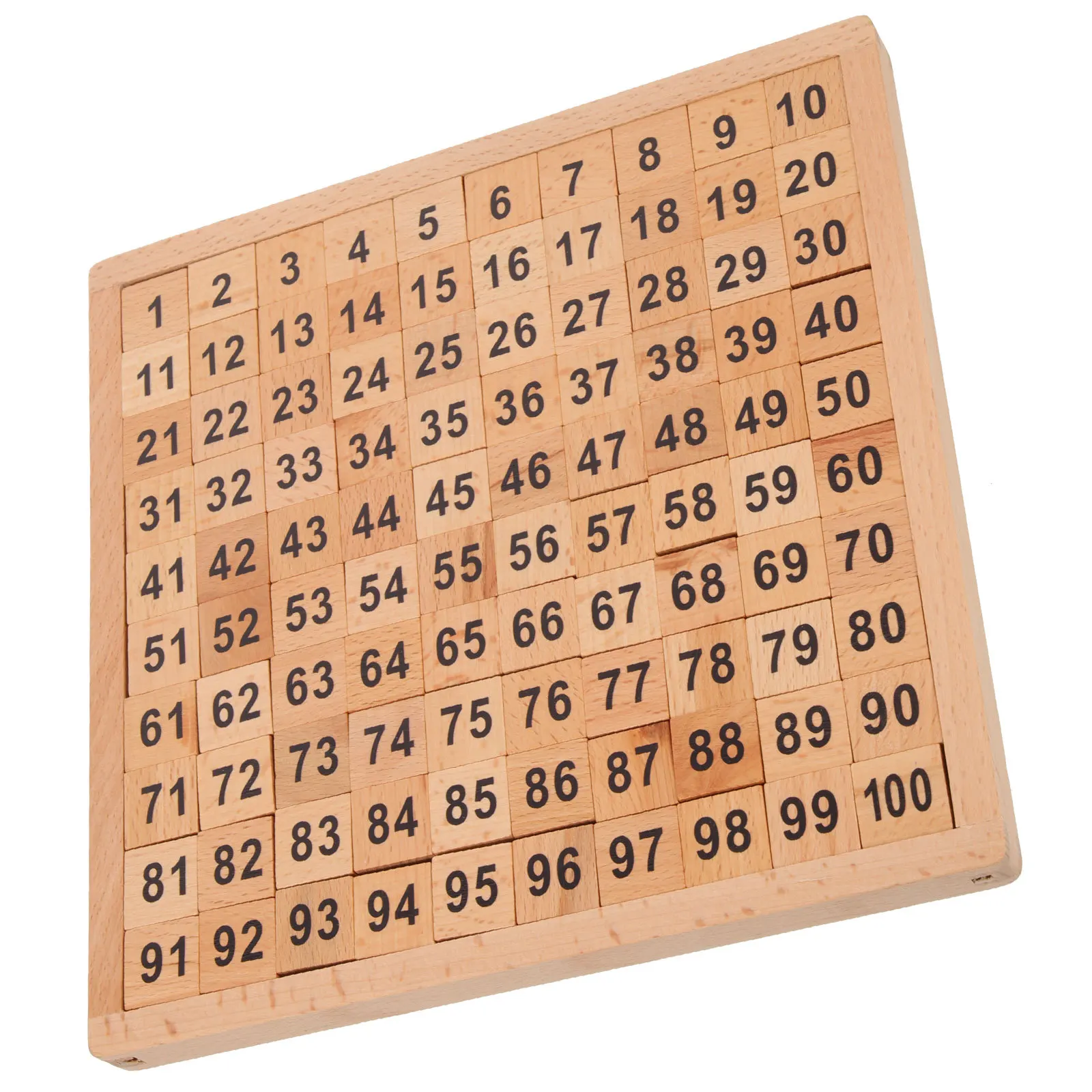 

1pcs Math Wooden For Kids Learning Counting Board Educational Mathematics Train Interactive Interactive Counting Game Toy