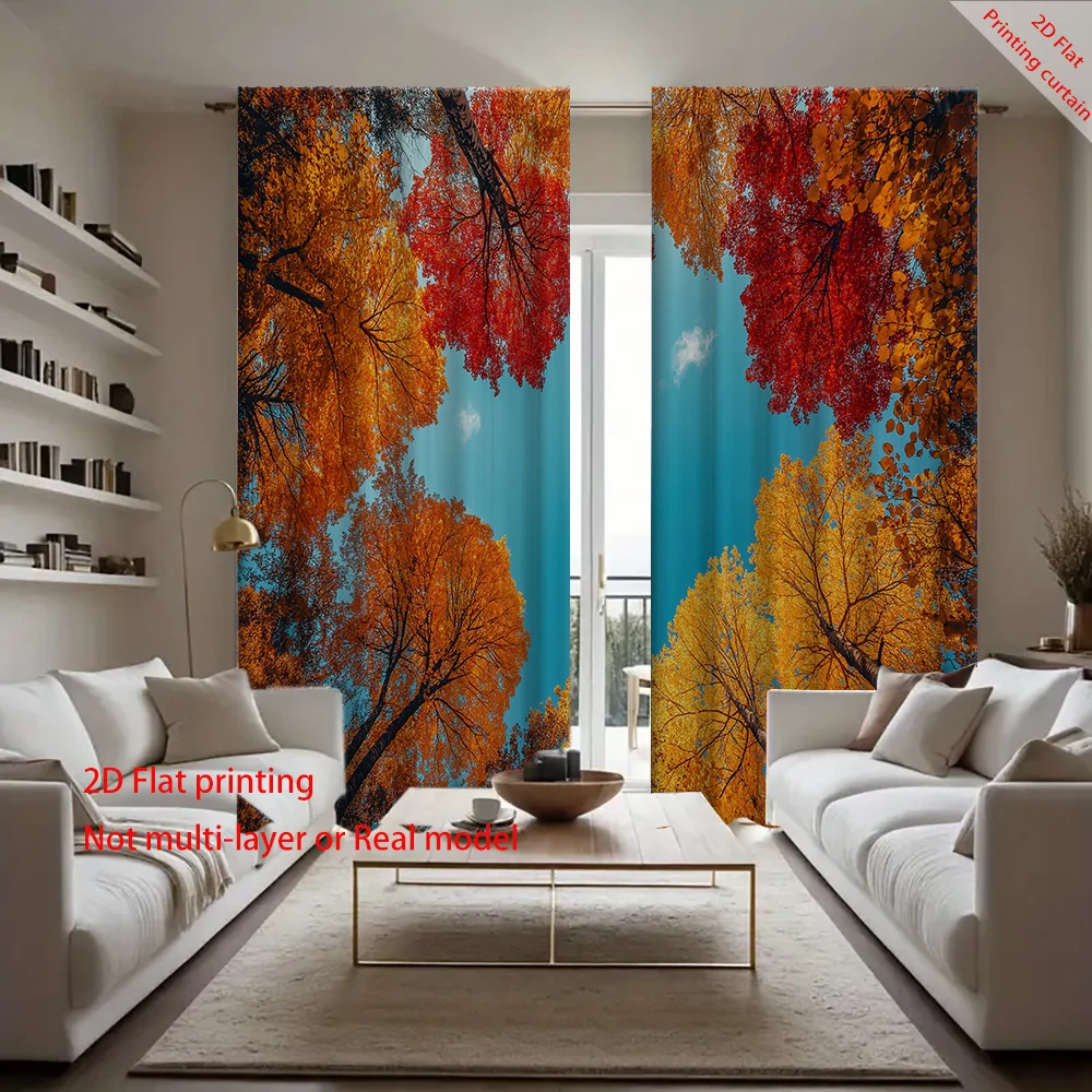 

Mangrove curtains, green bamboo forest home decoration sunshades, suitable for dormitories, offices, bedrooms, balcony curtains