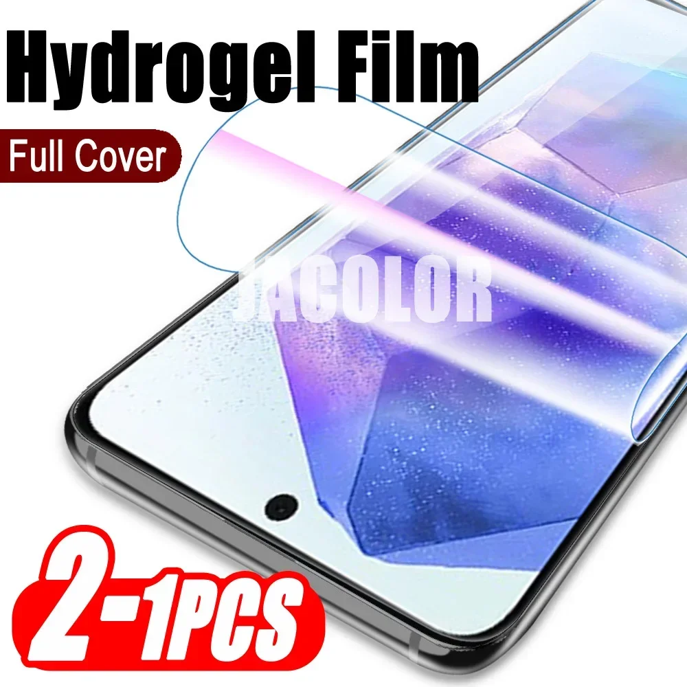 

1-2PCS Front Hydrogel Film For Samsung Galaxy A55 A15 5G A35 A25 A05 A05s A 55 05s 35 25 15 05 5 G Protective Screen Protectors