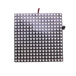 1~5Pcs WS2812B Digital LED Flexible Individually Addressable Panel WS2812 8x8 16x16 8x32 Led Pixel Module Matrix Screen DC5V