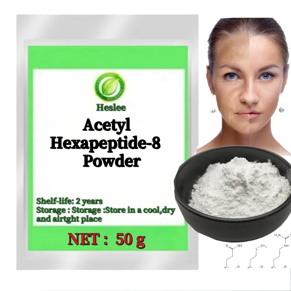 50-1000g Cosmetic Material Acetyl Hexapeptide-8 Wrinkle Removing Hexapeptide Powder