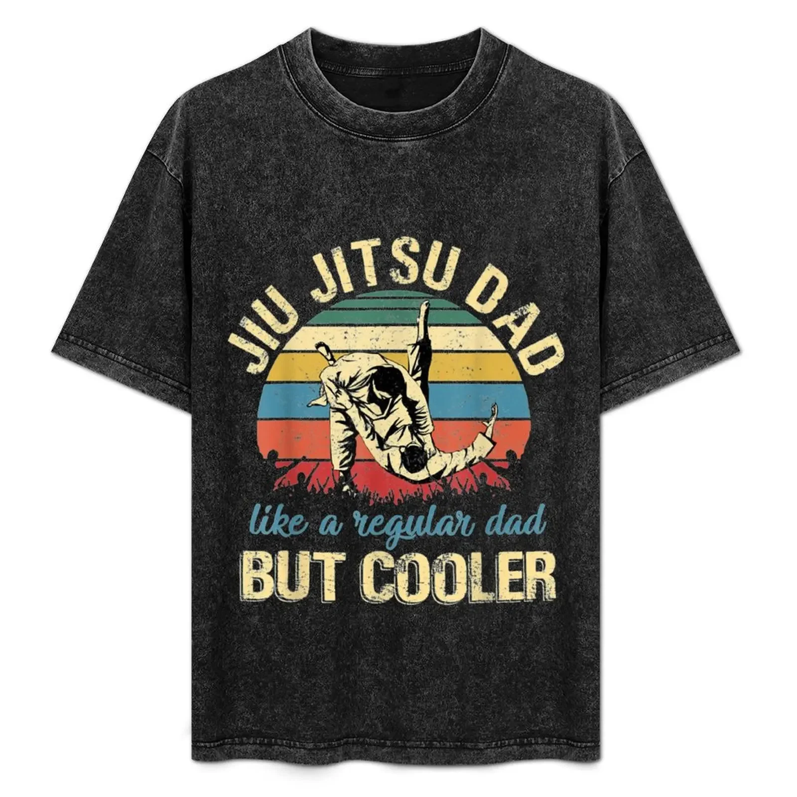 

Father’s Day Jiu Jitsu Dad Training Father Vintage Funny T-Shirt summer 2025 plus size clothes mens cotton t shirts