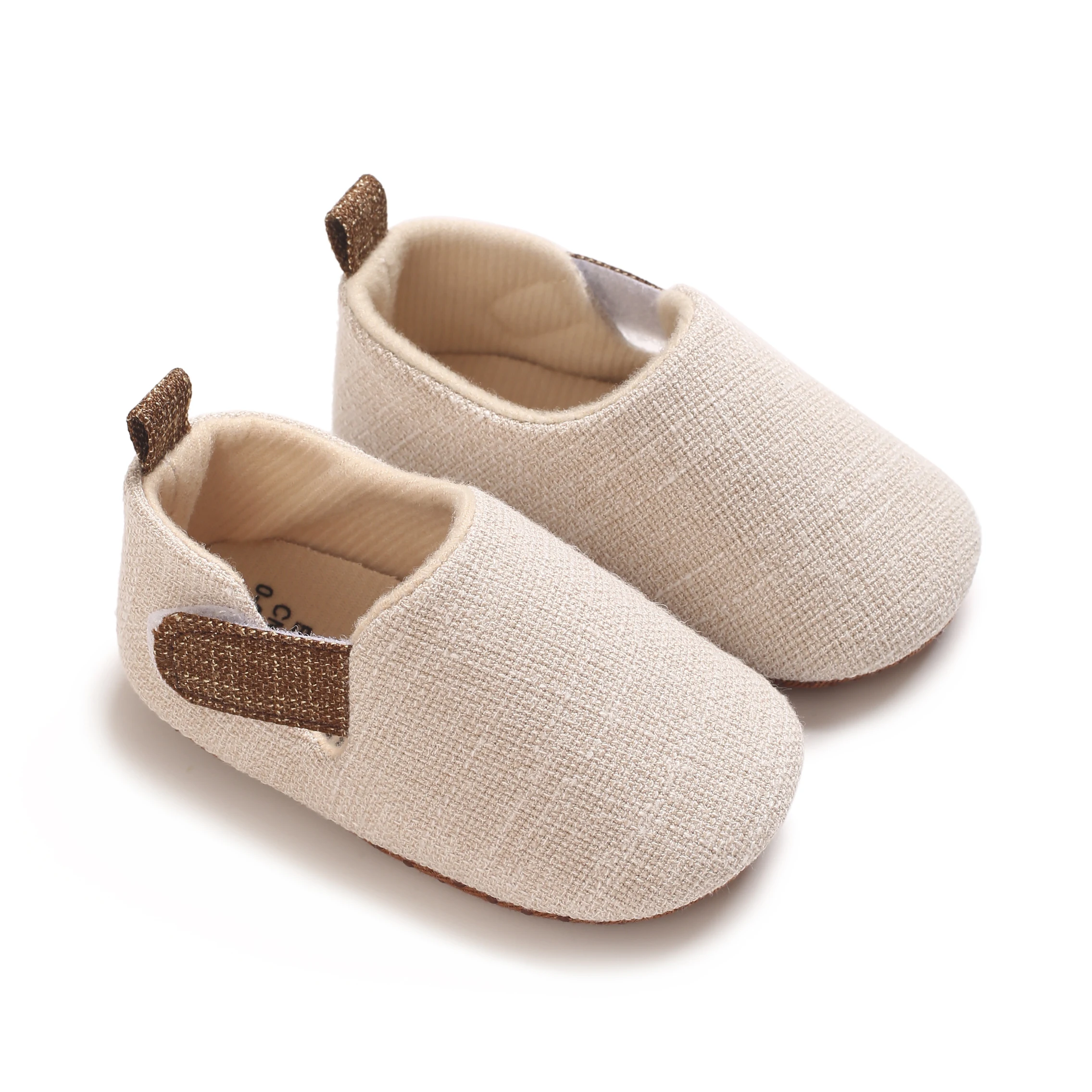0-18M Baby Slippers Soft Sole Non‑slip Toddler First Walker Shoes Adjustable Strap Breathable Casual Infant Crib Shoes For Newbo