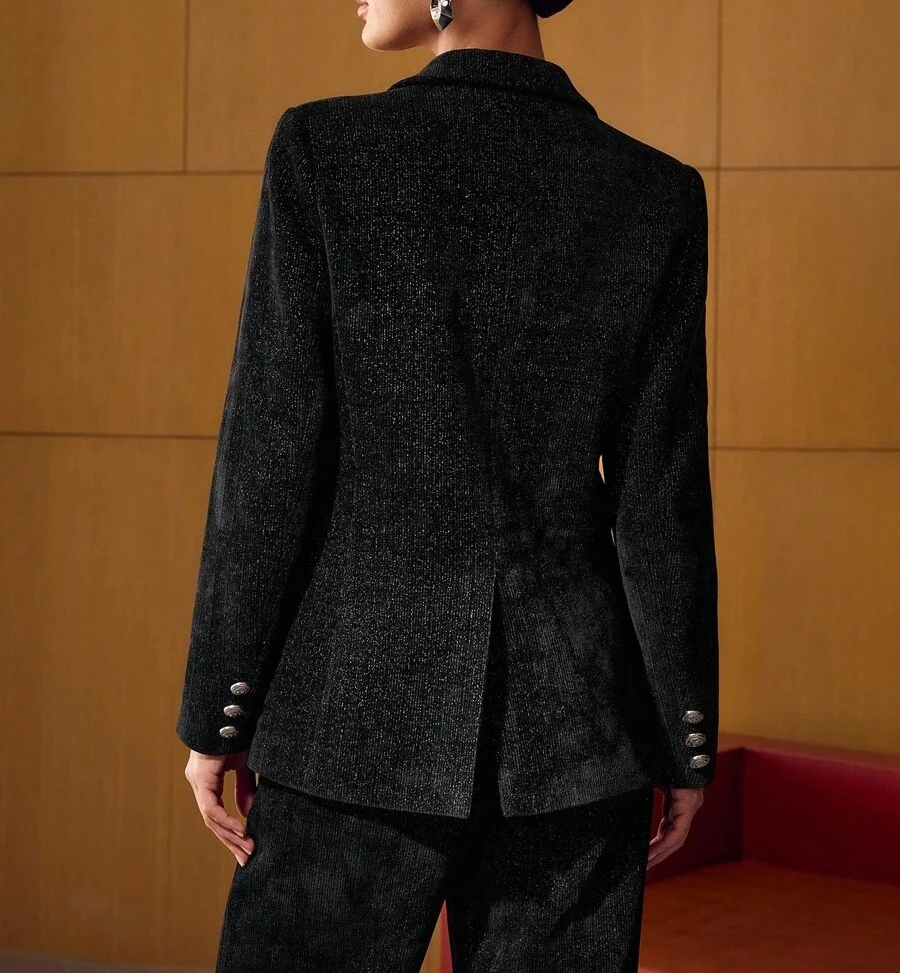 Elegant Women's Suit Formal Dresses Gowns Appliques Lace Jacket Coat And Pants For Female 2 Pieces Suits Customized