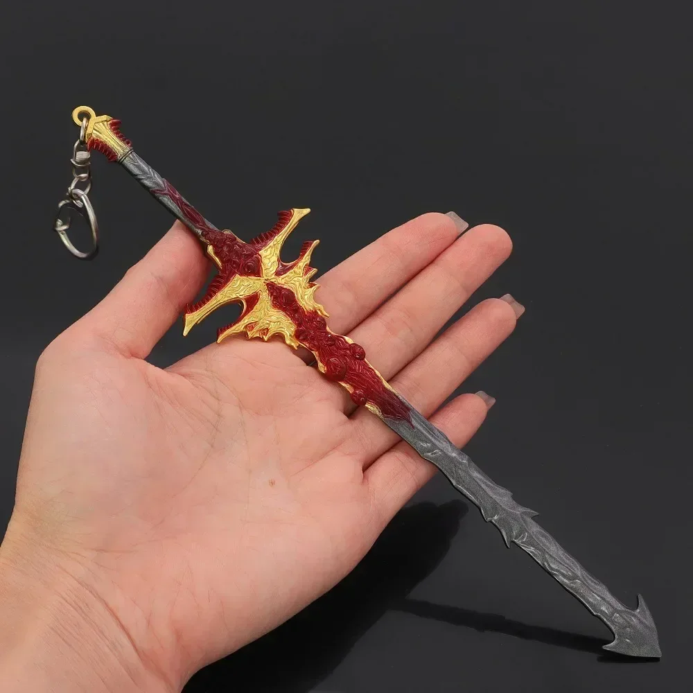 22cm Bodian's Giant Killer Sword Baldur Game Weapon Dragon City Metal Game Peripheral Samurai Sword Weapon Model Gifts Toy Boys