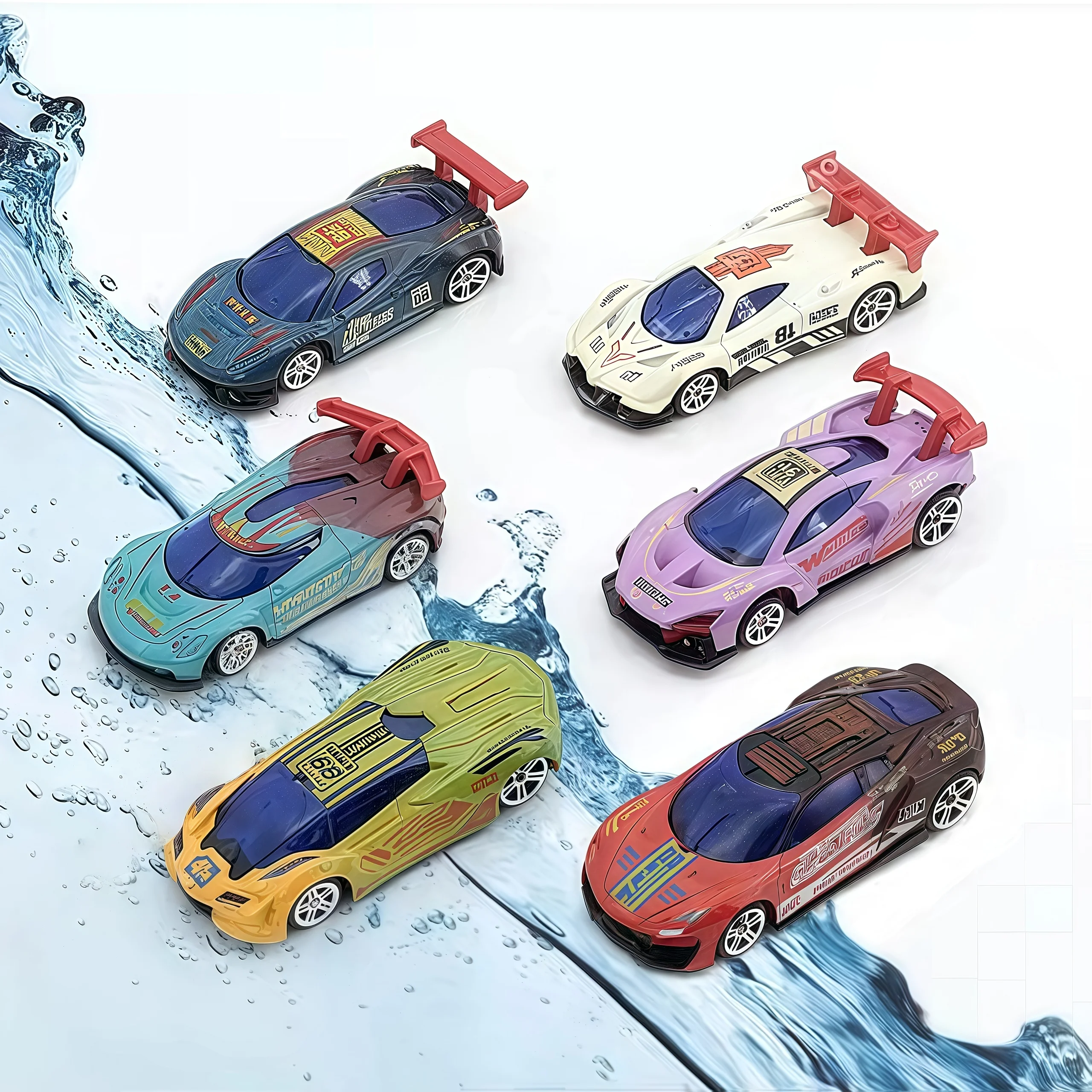 

Изменение цвета машинки Игрушечные транспортные средства в воде Изменение цвета игрушки для ванны Автомобиль Goodie Сумки Наполнители Забавный подарок для детей Тематические вечерние сувениры