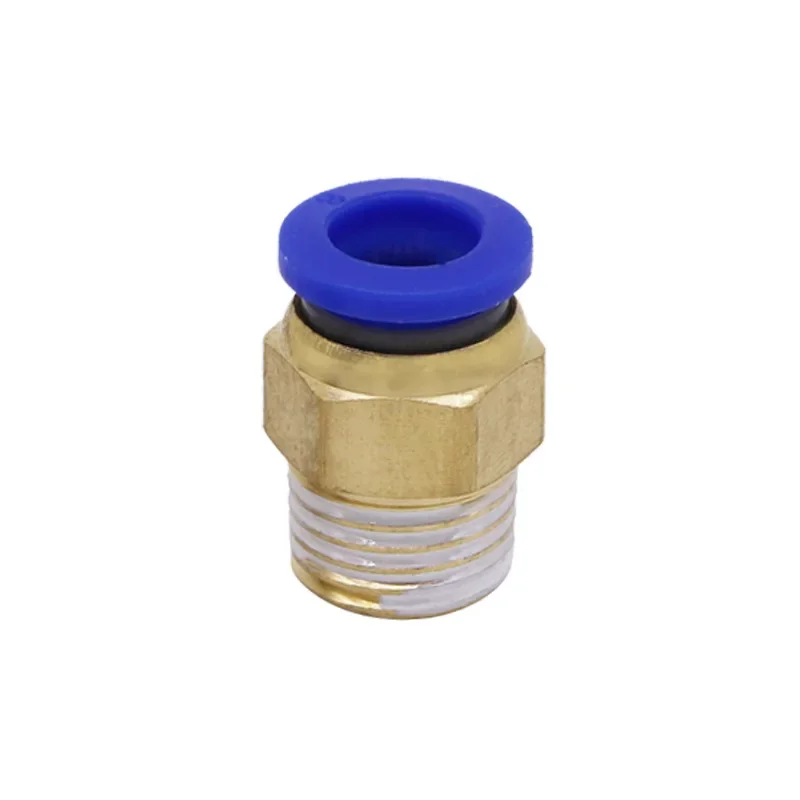 Copper Hose Pneumatic Quick Connect Fittings PC8-02 - Straight Air Plug, 6mm - for Industrial Automation