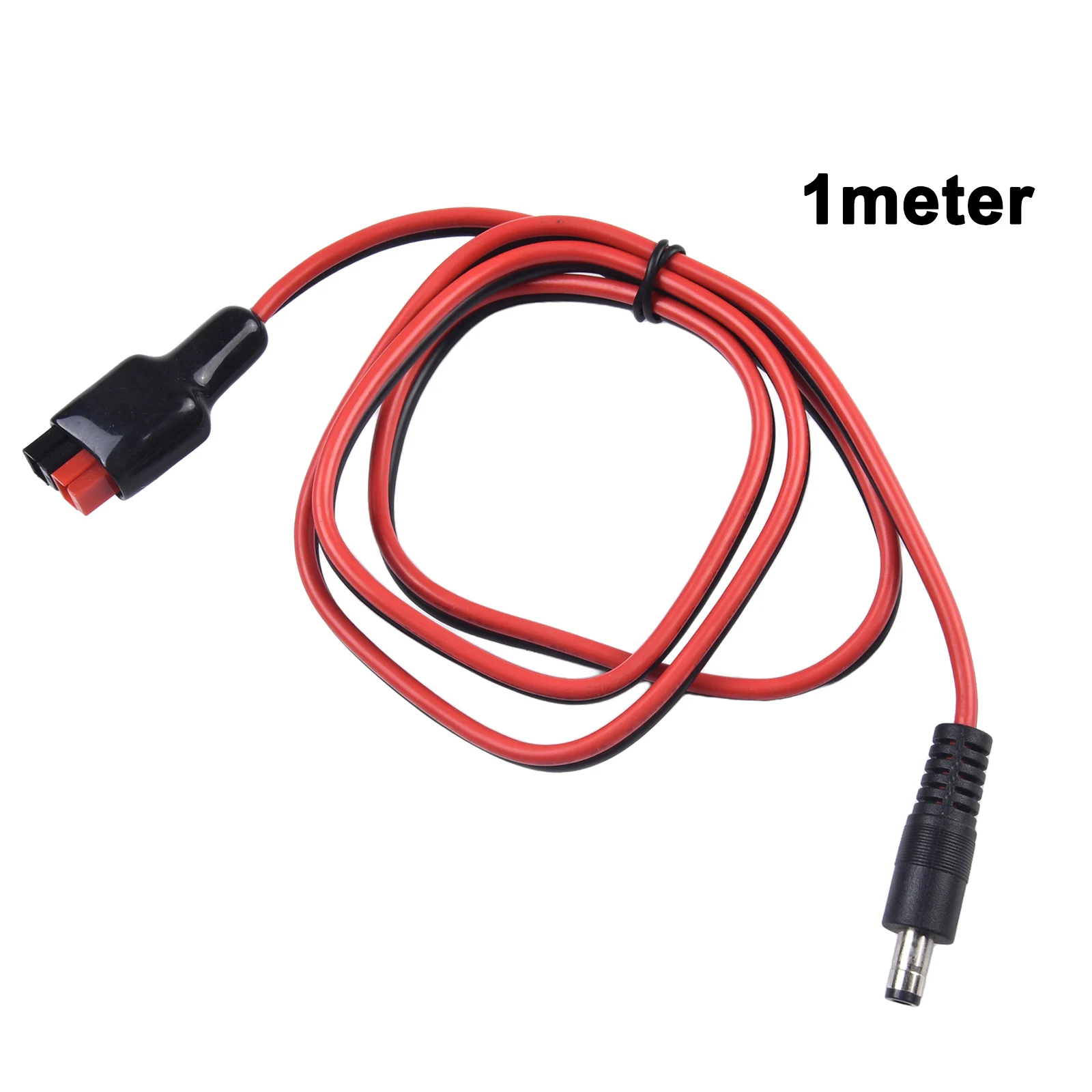 14AWG Solar Adapter Cable for RV Installations with DC 5.5x2.5mm Male Rated 250W 18A 12V 24V DC and PVC Insulated Design