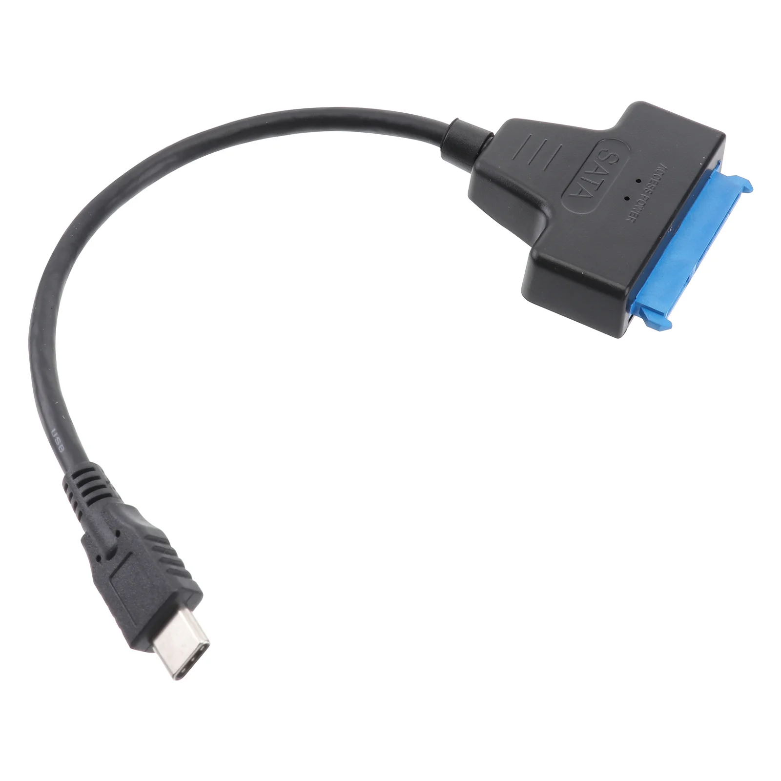 

USB 3.1 to .5 Inch Hard Drive Data Cable Type-C to 3.0 Adapter Black Multi Support Lightweight