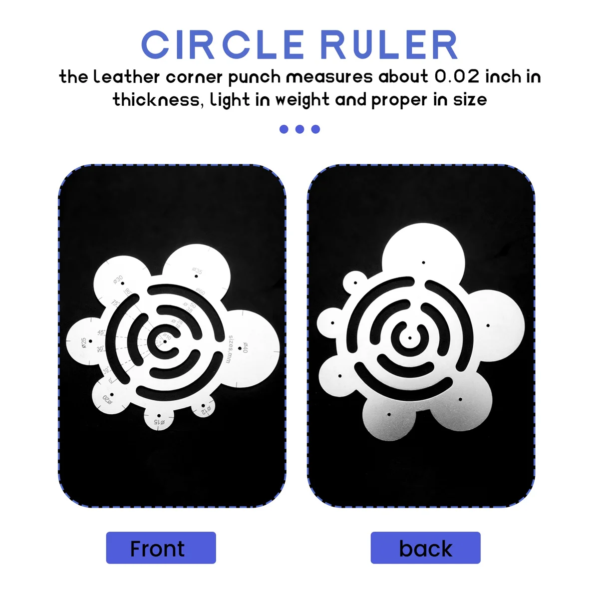 

Круглые режущие инструменты для кожи, металлическая угловая режущая линейка Circl, горячая распродажа, инструменты, проекты A