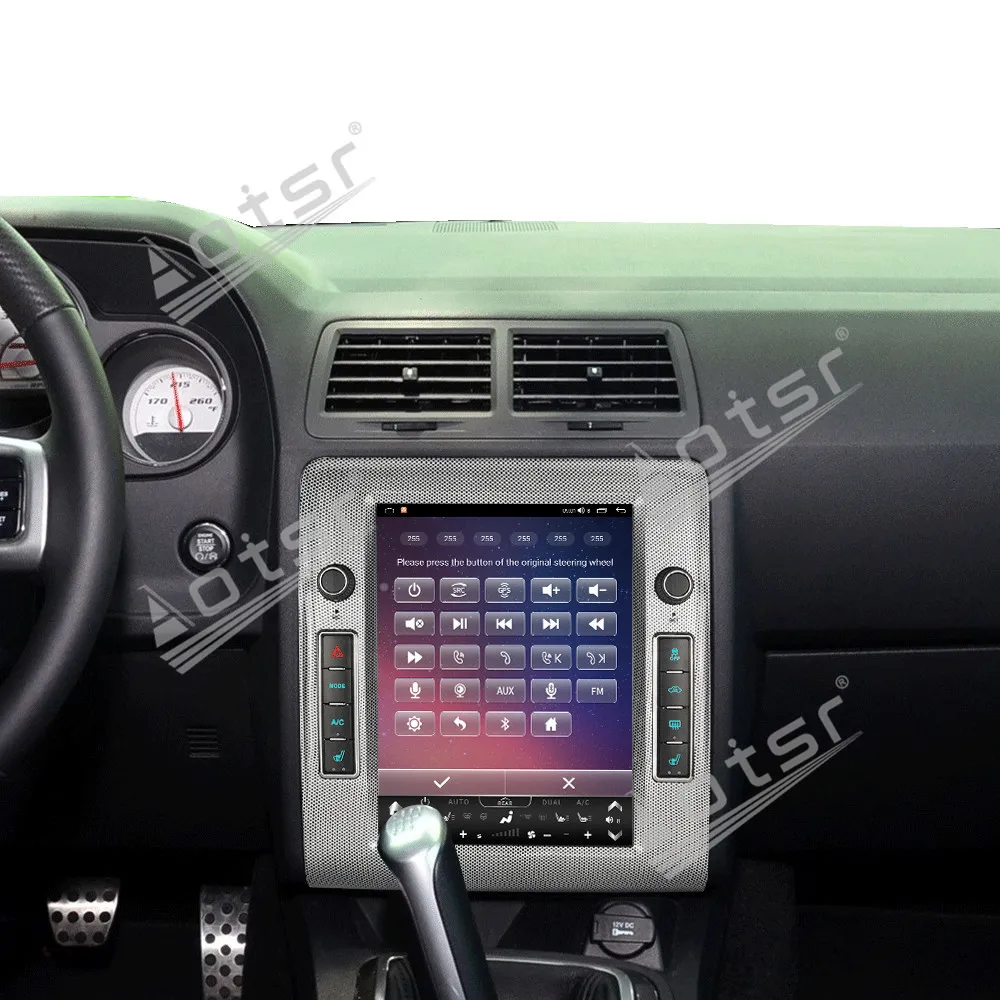 10.4 inch For Dodge Challenger 2008 - 2014 Car auto carplay Android 14.0 Radio Multimedia Player GPS navigation screen Head Unit