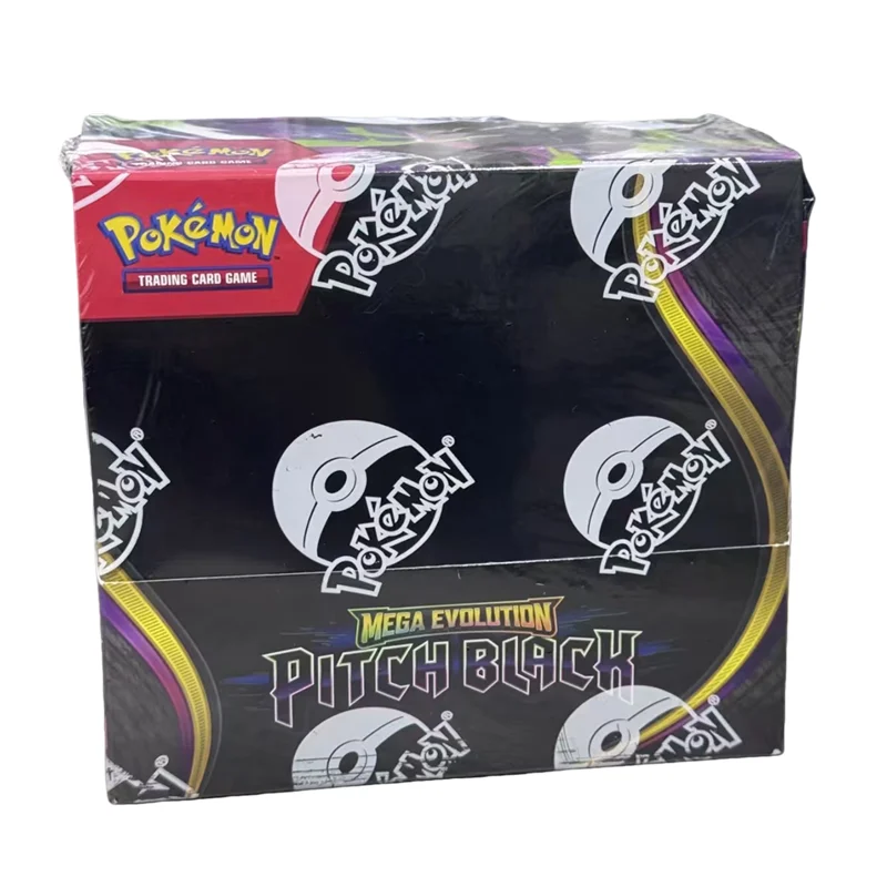 360 cartes Pokémon Mega Evolution Chaos Rising Pitch Black Scarlet Violet 151 en anglais, boosters, cartes de combat, cartes DIY, cadeaux