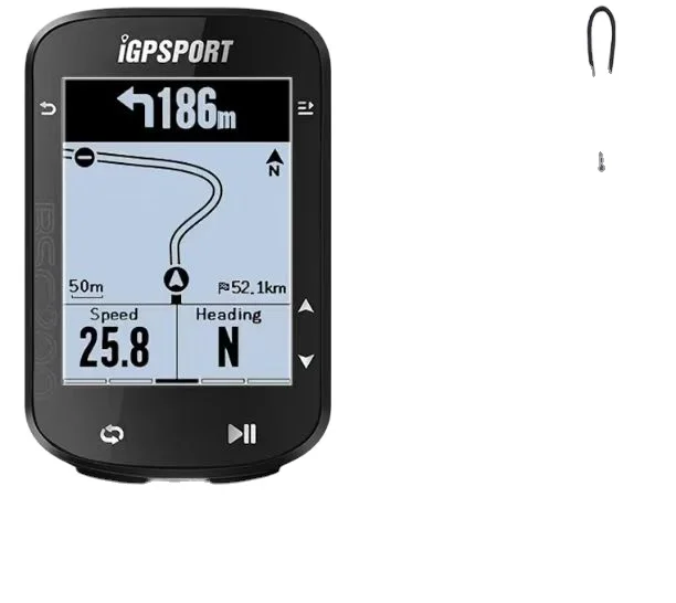 Best BSC200 New Model BSC200 Bicycle Computer GPS BLE ANT+ Bicycle Speedometer Route Navigation Cycling Computer
