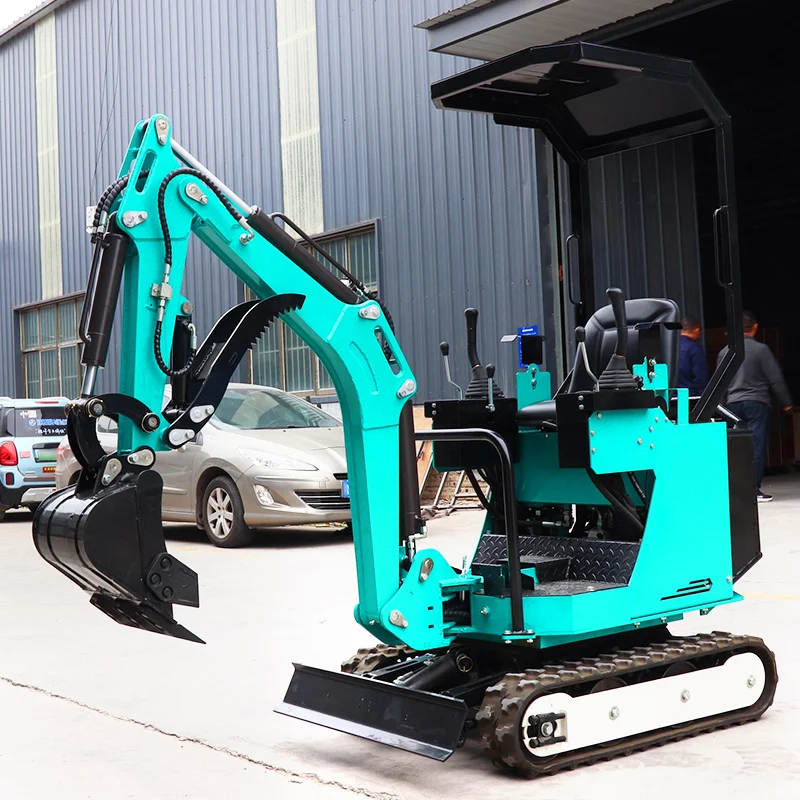 Agricultural Customized CE EPA EURO 5 Approved 1.0Ton Mini Excavator with KUBOTA Engine for sale