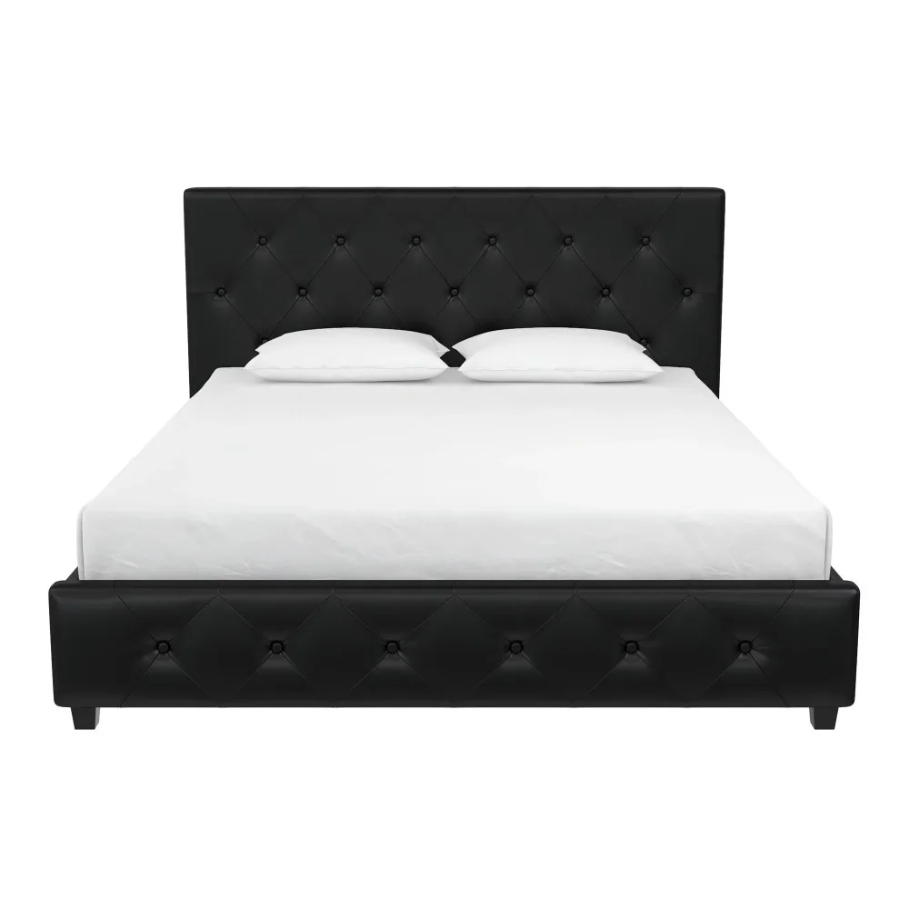 Lit queen size, noir solutions.com