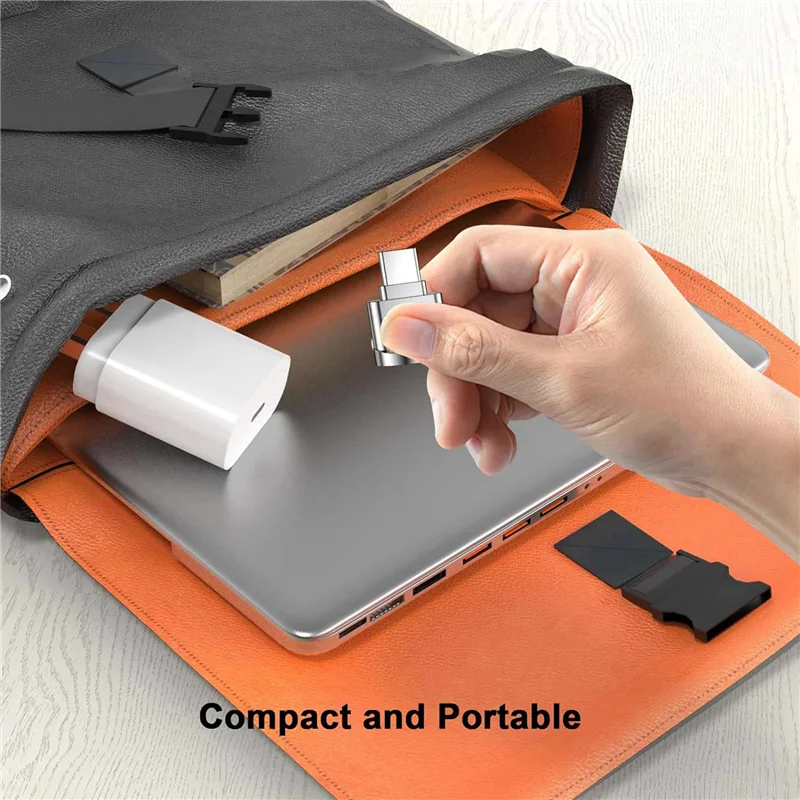 

4X Micro-SD Card Reader Adapter, USB Type C To Micro-SD/TF Card Reader Micro-SD Card Adapter For HUAWEI Type-C,B-TCE