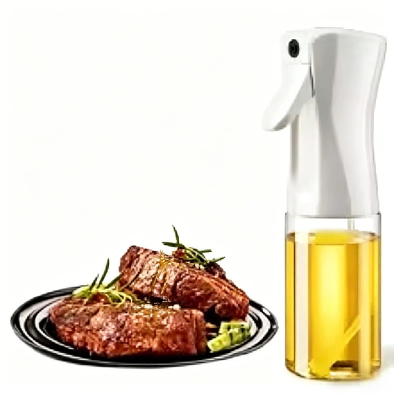 200/300/500ml Ölsprühflasche für Kochen und Grillen, Tragbarer Ölspender für Küche und Heißluftfritteuse