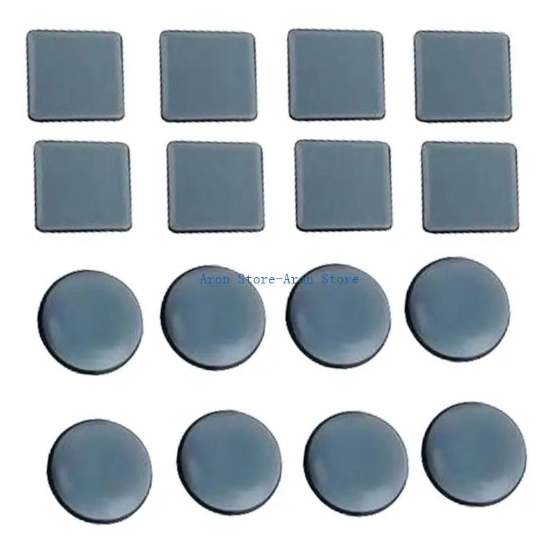H3cf 16pcs muebles deslizamiento almohadilla en silla Sliders protectores para piso