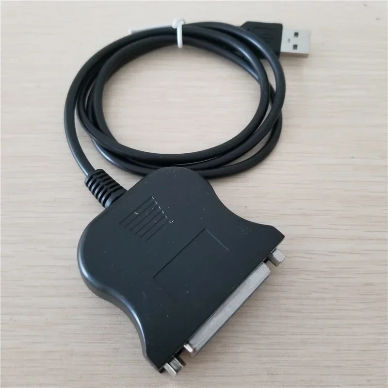 USB DB25 25Pin Male to Female Printer Parallel Port IEEE 1284 LPT Adapter Converter Cable Cord 0.8M