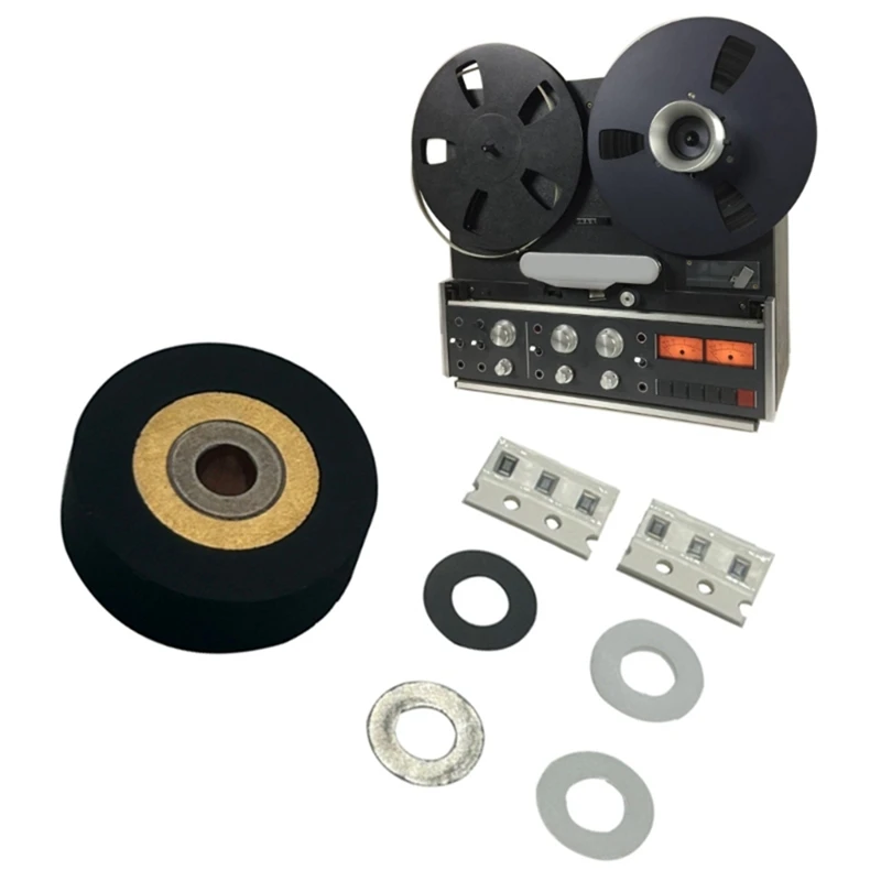 Pinch Roller Metal Hole Precisely Reamed For Revox B77 A700 PR99 C270 C274 For Studer A67 B67 A807 A810 Speaker