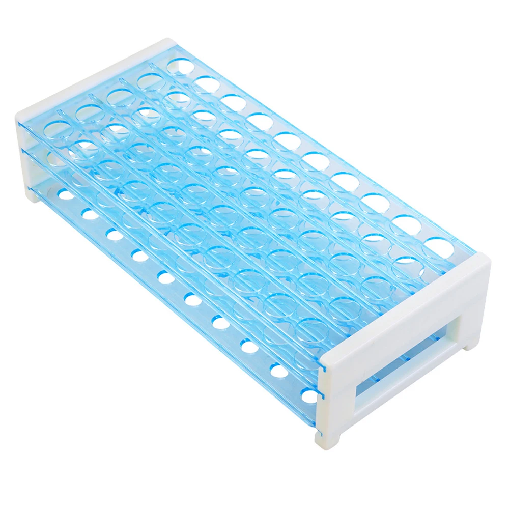 

Test Tube Rack Racks Tubes Detachable Organizer Laboratory Stands Support Plastic